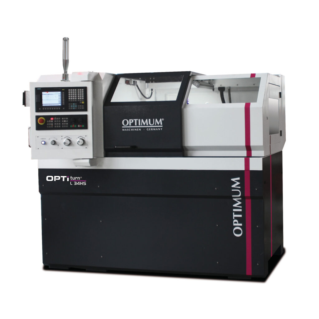 CNC струг со рамно лежиште OPTIturn L 34HS Sinumerik 808D ADVANCED