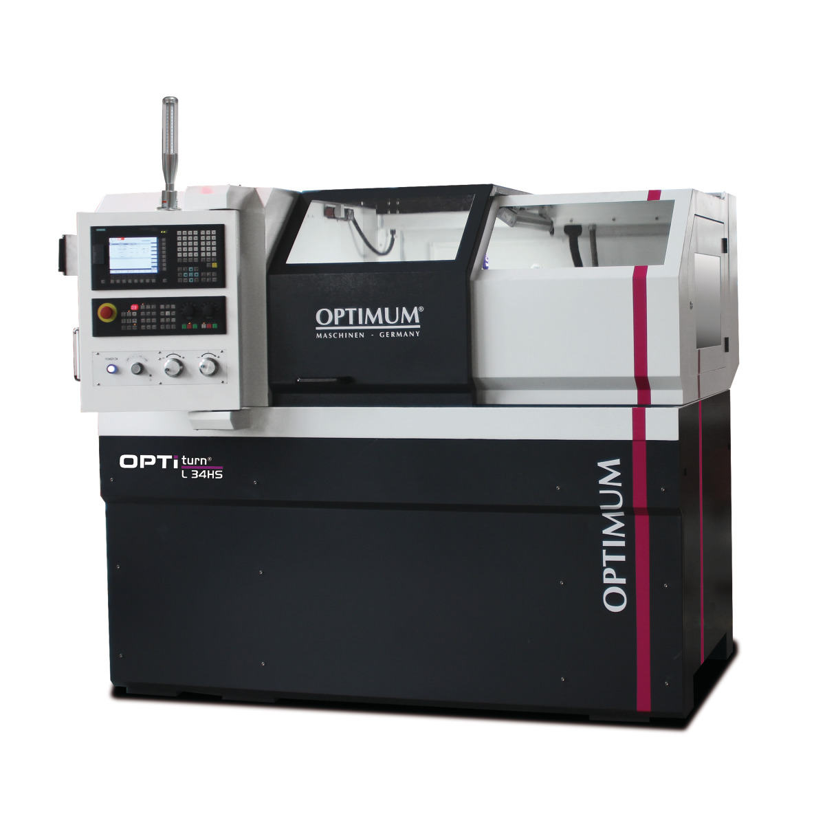 CNC струг со рамно лежиште OPTIturn L 34HS Sinumerik 808D ADVANCED