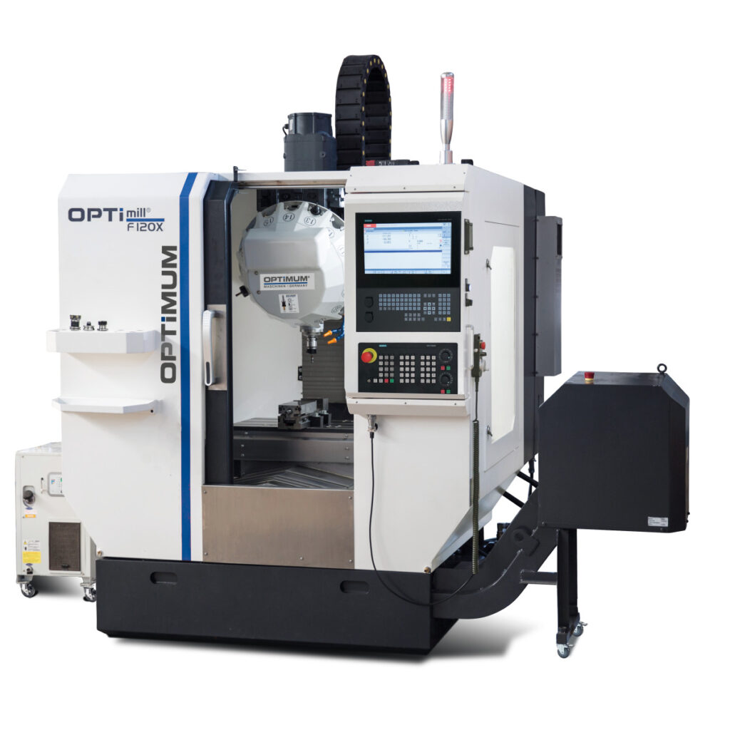 CNC машина за дупчење, нарежување навој и глодање OPTImill F 120X