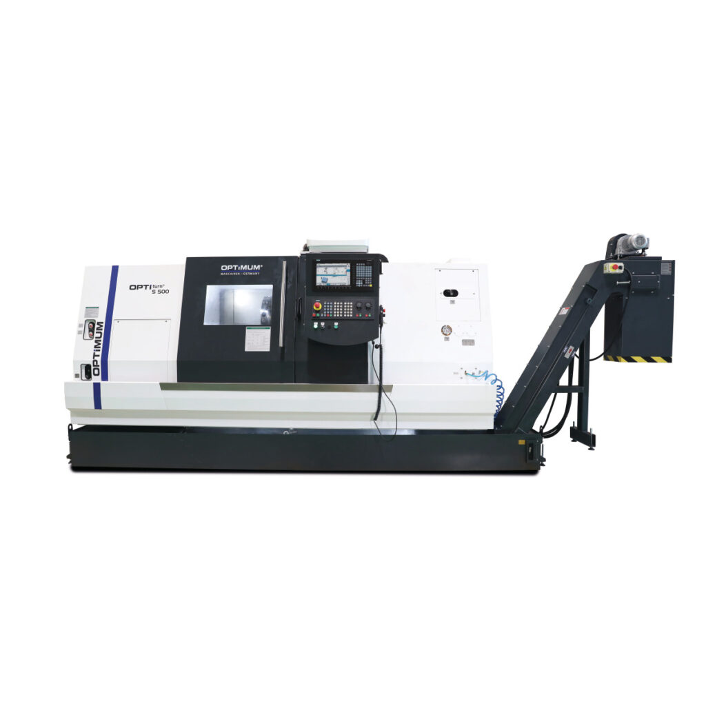 CNC струг со наклонето лежиште и C оска OPTIturn S 750