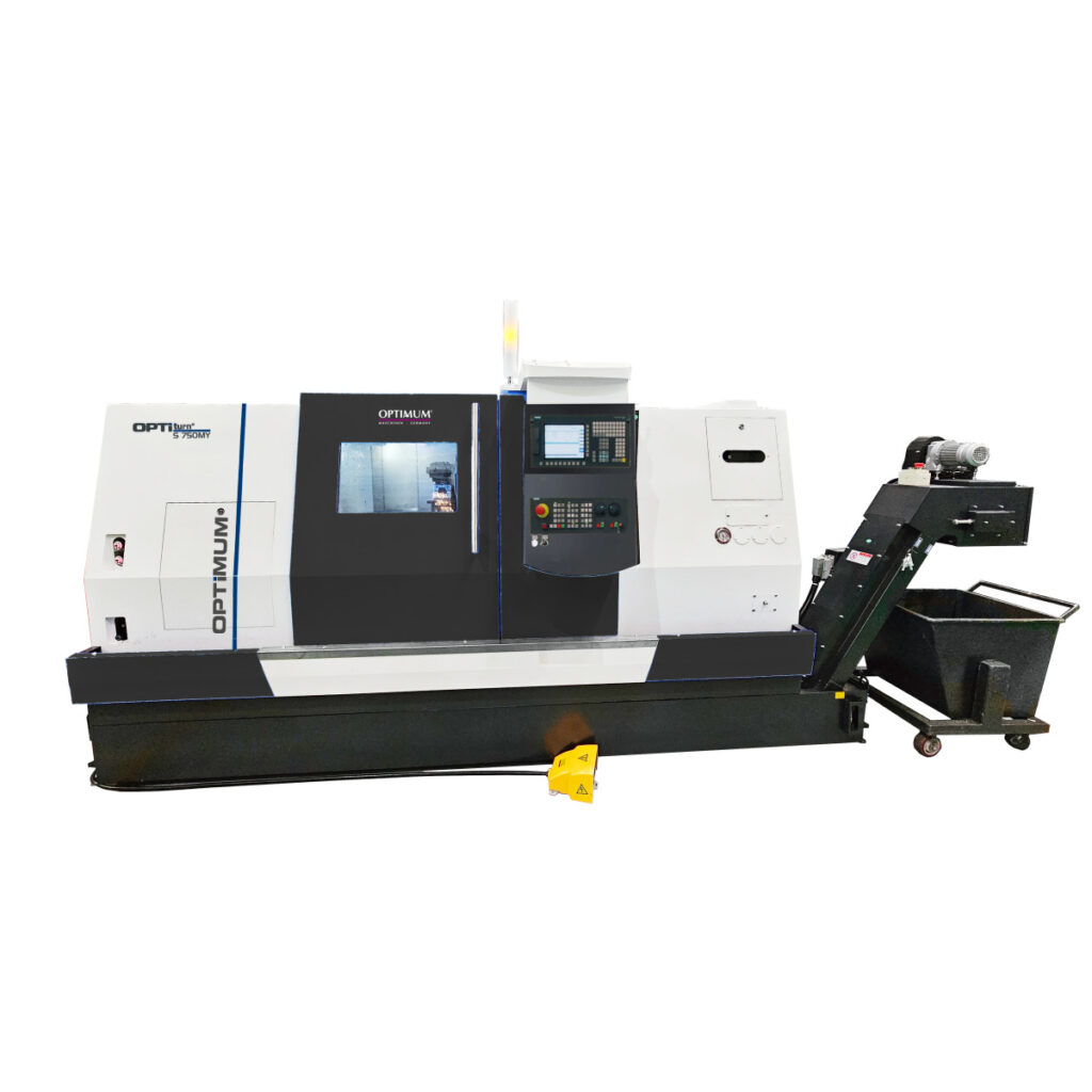 CNC струг со Y оска и погонски алати OPTIturn S 750MY